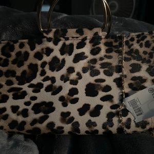 Cheetah print purse